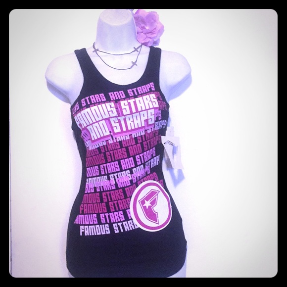 Famous Stars & Straps Tops - FAMOUS Tank Top Sz XS